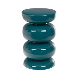 Bout de canapé Eden émeraude -  Vert Rond Métal Amadeus 30x30 cm - vert métal 3520071974002_0