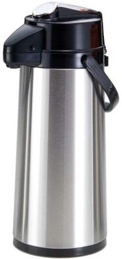 BOUTEILLE ISOTHERME EN ACIER INOXYDABLE AVEC CŒUR EN VERRE 2,2 LITRES