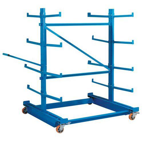 CANTILEVER MOBILE DOUBLE FACE 1750X1000X1200 - MANORGA