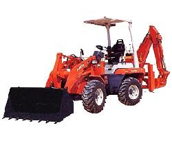 Chargeuses-pelleteuses R420B Kubota - 39,5 cv - Articulation centrale - Différentiel autobloquant - Pelle arrière_0