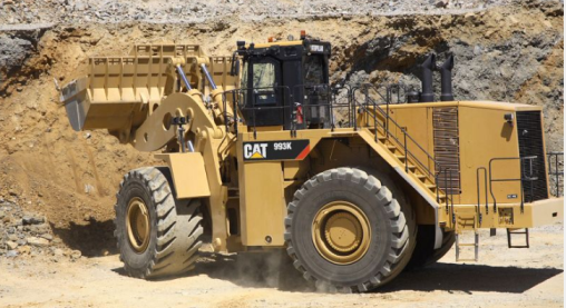 Chargeuses sur pneus - 50t à 80t (grosses) caterpillar 993k_0