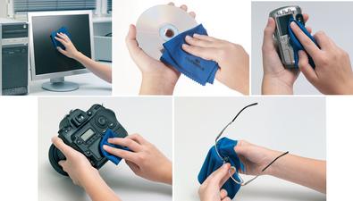 CHIFFON DE NETTOYAGE EN MICROFIBRE TECHCLEAN CLOTH - LOT DE 3