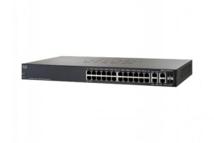 CISCO SF300-24 SWITCH MANAGEABLE 24X10/100 + 2XSFP + 2XGIGA_0