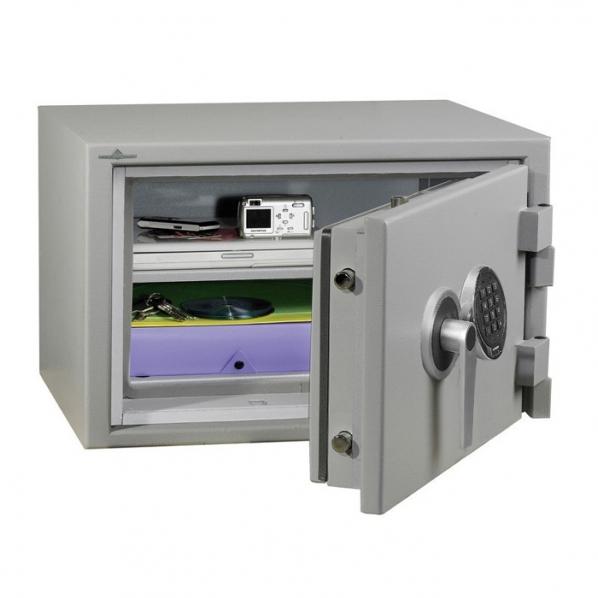 Coffre-fort anti-feu et anti-vol Protect Duo 54 litres - serrure à clé ou à code - HARTMANN TRESORE_0