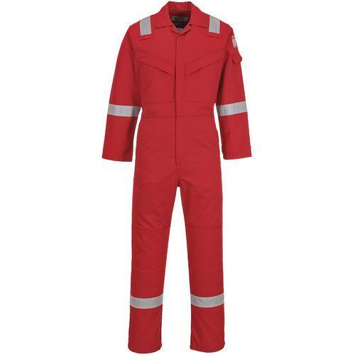 COMBINAISON RÉSISTANT FLAMME ABERDEEN FF50 ROUGE 50 - PORTWEST