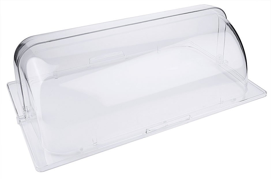 COUVERCLE COULISSANT, LONGUEUR EXTÉRIEURE 54 CM, LARGEUR EXTÉRIEURE 33,5 CM, HAUTEUR 19 CM