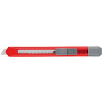 CUTTER UNIVERSEL PLASTIQUE, LAME 9 MM, ASSORTI - LOT DE 57