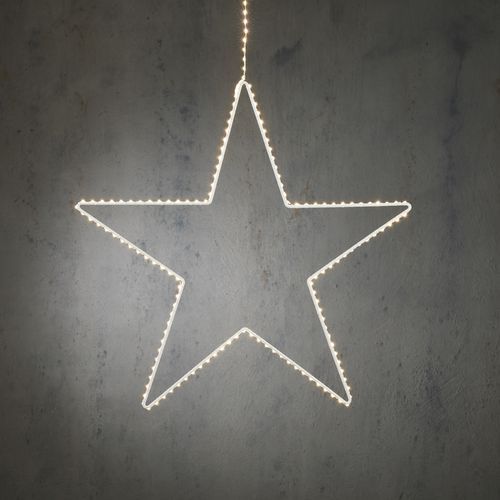 DÉCORATION DE NOËL ÉTOILE LED AVEC MINUTERIE