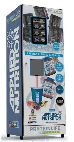 Distributeur automatique de produits protéinés - 5 bidons solubles et 4 mélangeurs_0