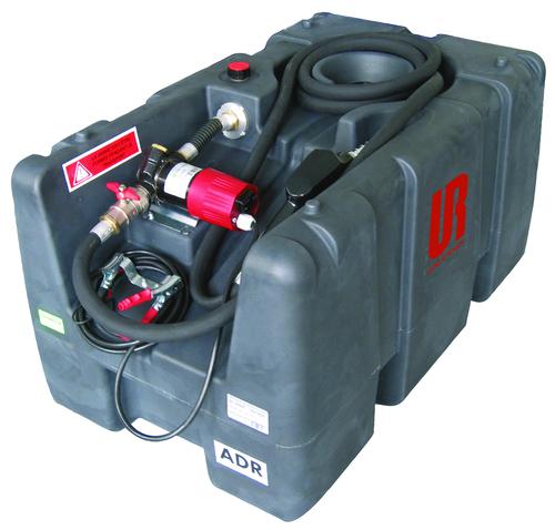 Ensemble de ravitaillement embarqué - Cuve 200L en polyéthylène UV - Pompe 12V - Débit 34/50 l/mn_0