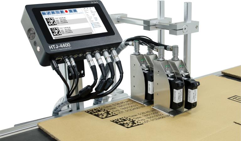 Imprimante à jet d'encre avec 1 à 4 têtes pour impression haute résolution - HITACHI HTJ-4400_0