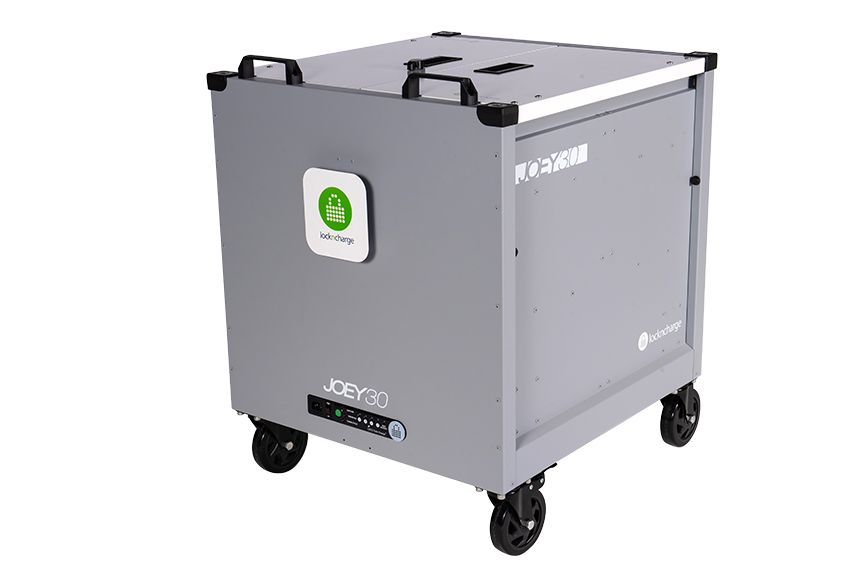 Lnc10380 - Armoire de rechargement LocknCharge - pour 30 à 40 appareils mobiles - dimensions 830 mm x 646 mm x 891 mm_0