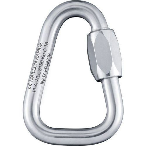 MAILLON RAPIDE EN DELTA EN ACIER ZINGUÉ D20MM - CMU 3000KG - GODET