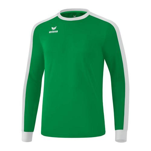 MAILLOT DE FOOT MANCHES LONGUES ENFANT - ERIMA - RETRO STAR ÉMERAUDE/BLANC