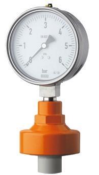 Manomètre et séparateur de manomètre - ASV Stübbe - Inox 316 - MDM 902 - Environnements corrosifs_0