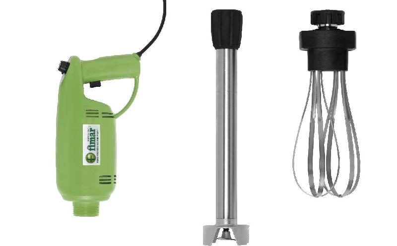 Mixeur plongeant 60L 400mm + Fouet  350mm avec poigné ergonomique  Fimar_0