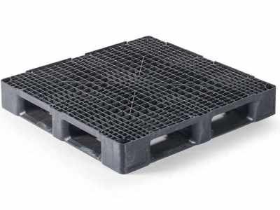 Palette  plastique  -  1140 X 1140 - 6 semelles - CUQP1140HR6RR_0