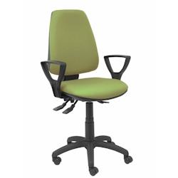 Piqueras y Crespo Silla Elche S bali verde oliva brazos fijos - vert multi-matériau 14ASB552B8RN_0