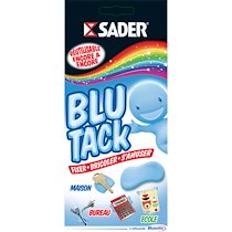 PLAQUETTE DE 100 G PÂTE ADHÉSIVE BLU-TACK - LOT DE 5