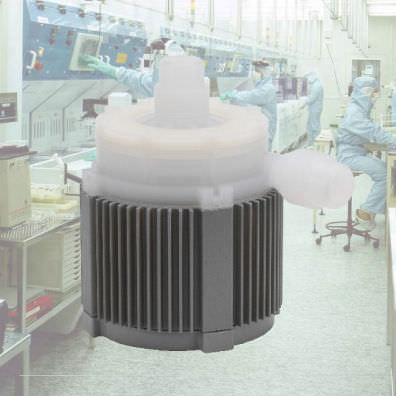 Pompe centrifuge ATEX pour acides et solvants - Corps PVDF et PFA - Débit 1 à 55 l/min - BPS300_0