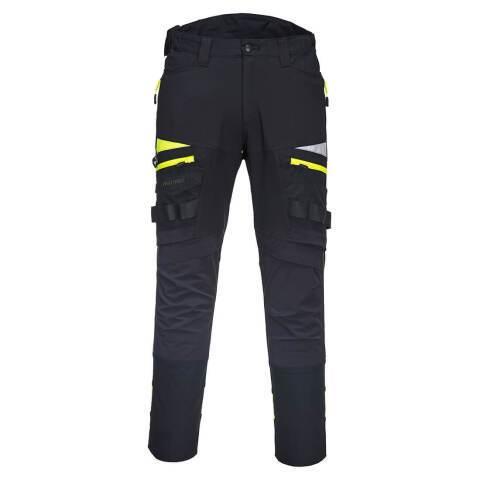 PORTWEST DX449 PANTALON DE TRAVAIL DX4 NOIR SHORT - TAILLE 34 - COURT