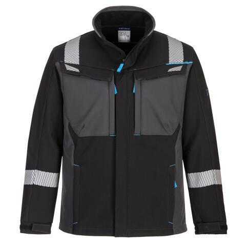 PORTWEST FR704 SOFTSHELL MODAFLAME WX3 NOIR - TAILLE XXL