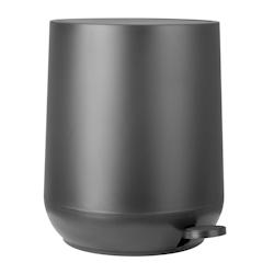 Poubelle à pédale ronde Jantex noire 5L - noir GAHT480_0