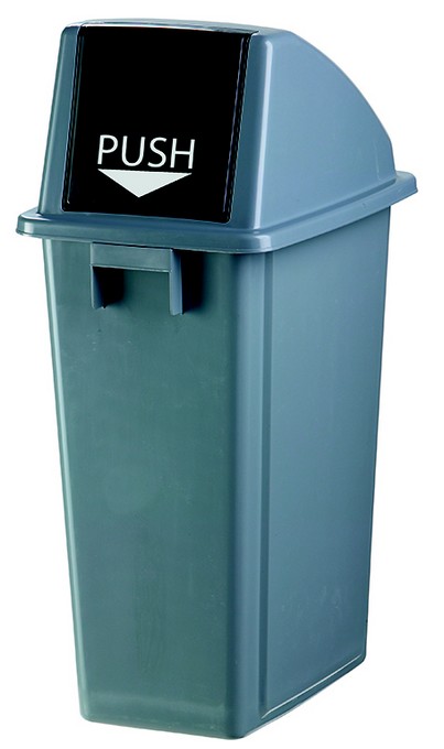 Poubelle Selectri - 60L - Tri sélectif avec 3 couvercles différents en option_0