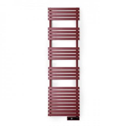 RADIATEUR SÈCHE-SERVIETTES ÉLECTRIQUE - 1000W - 25 LAMES - SÉRIE D - ROUGE BORDEAUX ROINTE