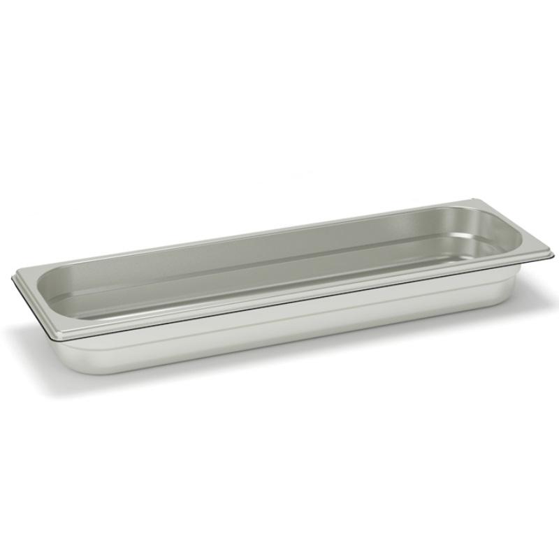 RÉCIPIENT GN 2/4 RIEBER EN ACIER INOXYDABLE - 20 MM, BAC, MOD. 24 020
