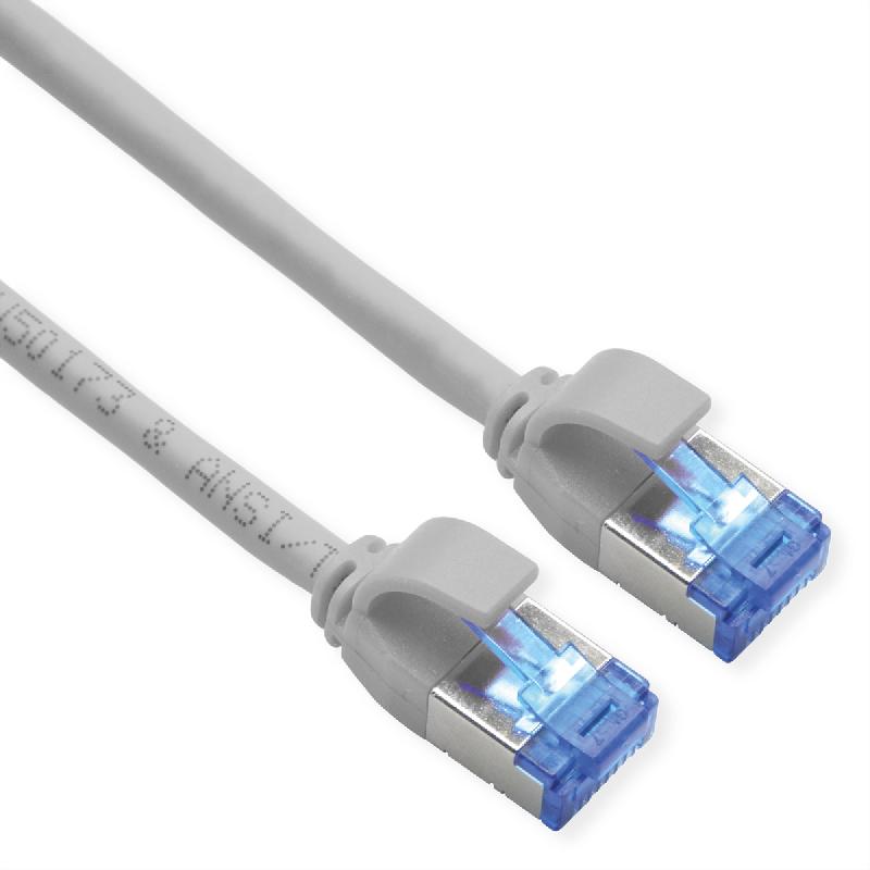 Roline cordon cat.6a (classe ea) s/ftp (pimf), lsoh, poe , gris, 0,3 m_0