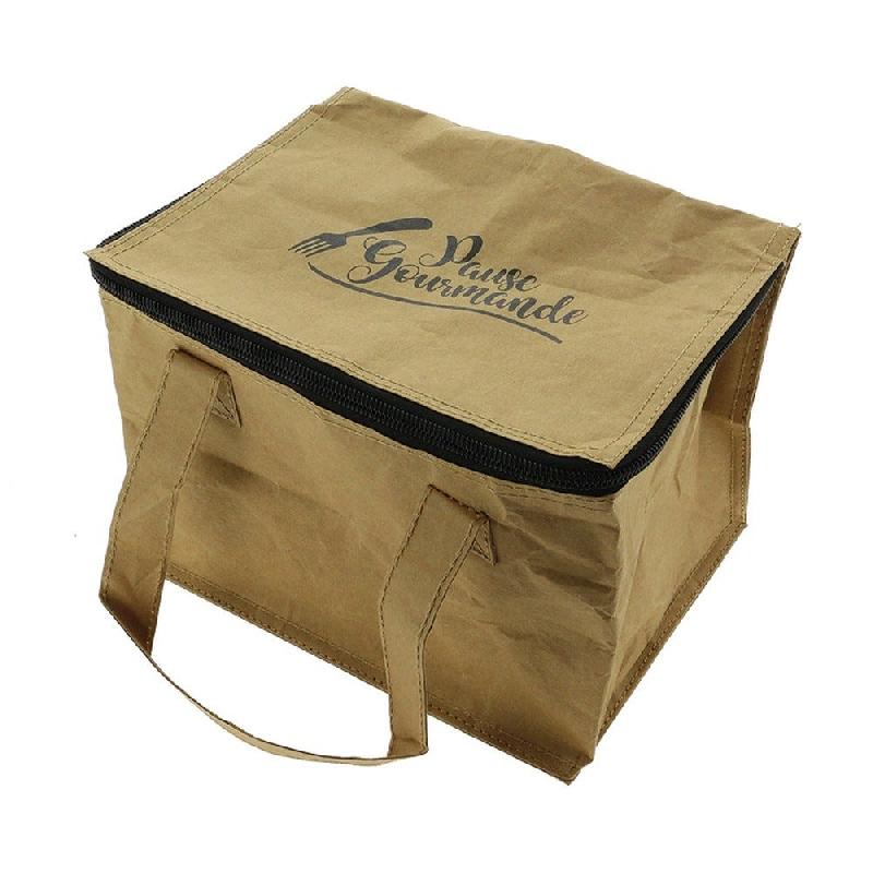 Sac isotherme kraft pliable 