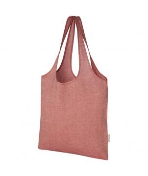 SAC SHOPPING PHEEBS TENDANCE EN COTON RECYCLÉ DE 150 G/M² - ROUGE - SACS SHOPPING ET TOTE BAGS PUBLICITAIRES