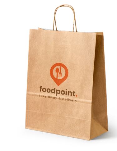 Sacs kraft avec intérieur blanc - Papier 90 g - Anses torsadées - Disponibles en plusieurs tailles et coloris_0