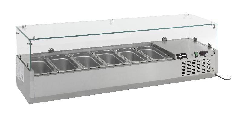 Saladette a poser 1200 mm bacs 1/3 gn x 4 - P7450.0015_0