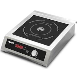 Saro Plaque de cuisson à induction MARLENE, 1 zone de cuisson pour casseroles max. Ø 360 mm, 3,5 kW, Appareil de table, LH 440 x 540 x 130 mm - SAR-_0