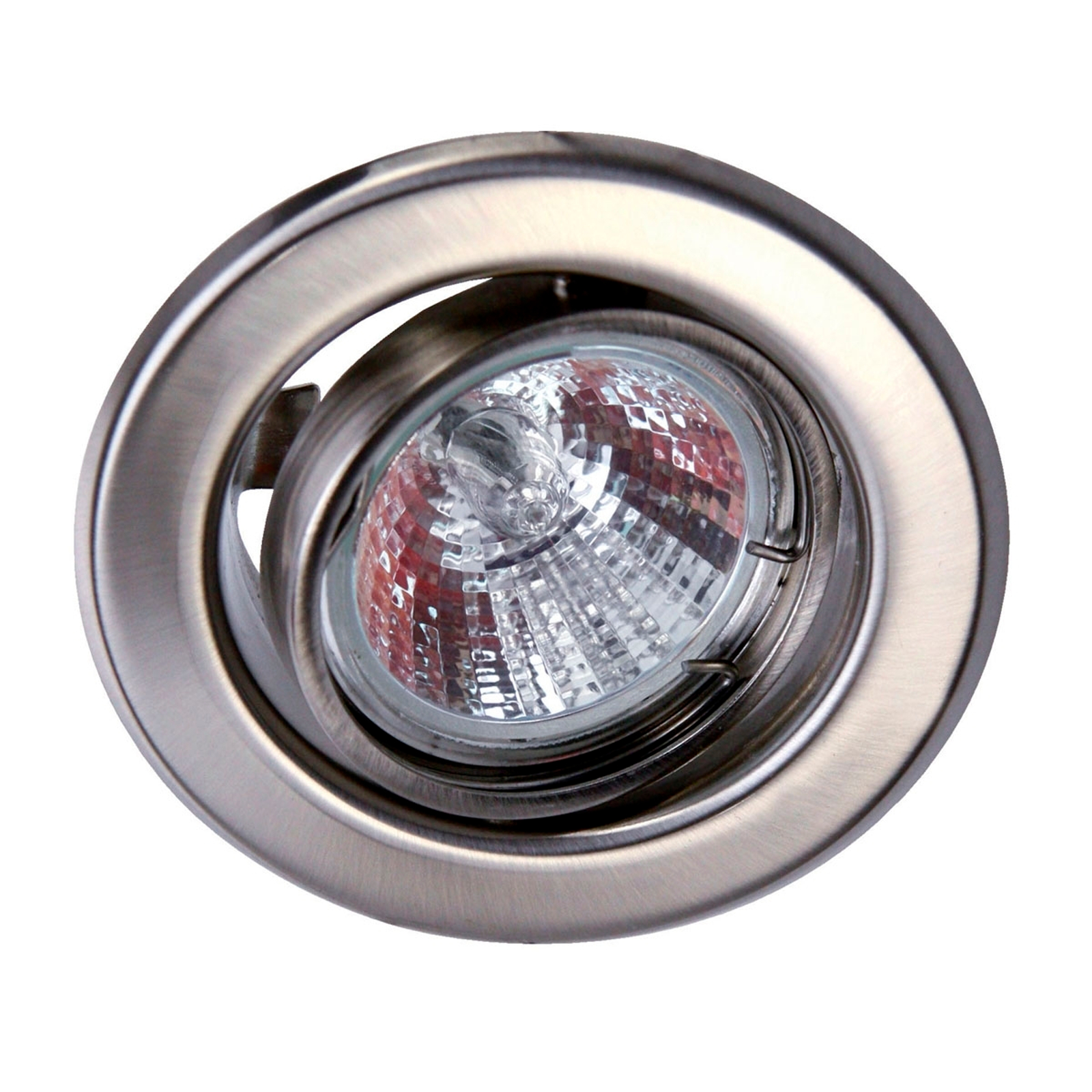 HEITRONIC SPOT ENCASTRÉ À BASSE-TENSION, EN INOX, INCLINABLE