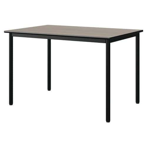 TABLE MALIBU 120X80 T6 4P STR ANTIB CHÊN 1146/NOIR NOIR 9005 - MANUTAN EXPERT