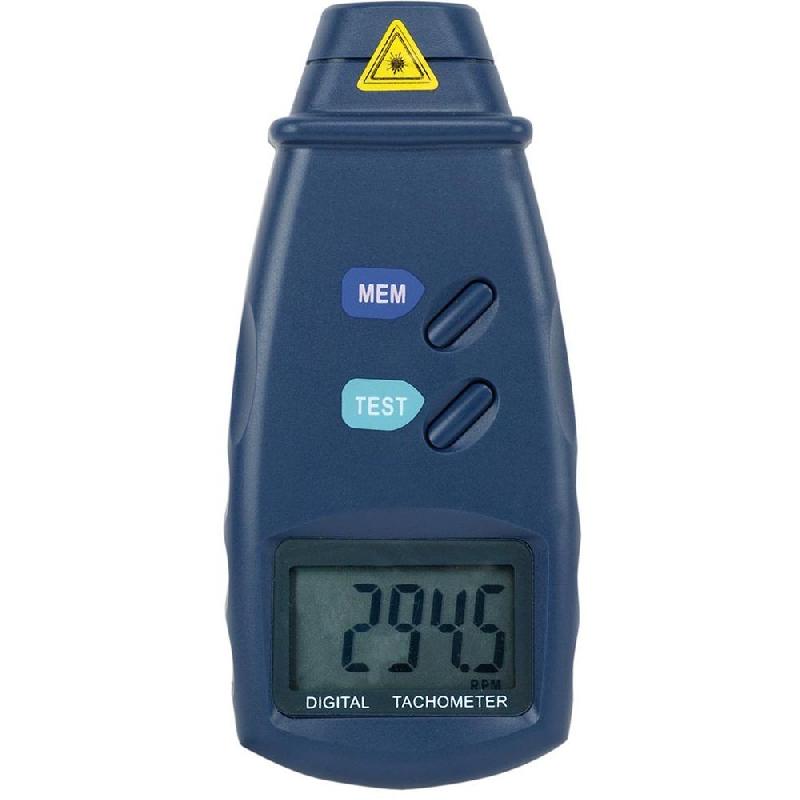 Tachymètre digital sans contact - Précision - Mesure 5 à 100 000 tours/min - Référence 4322_0