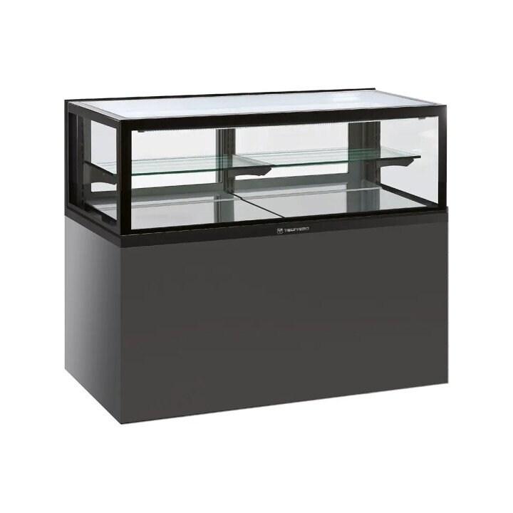 Tecfrigo Vitrine positive horizontale Karina 320L – Froid ventilé professionnel, 530 W, 220 V - MONO - noir 3666562009331_0