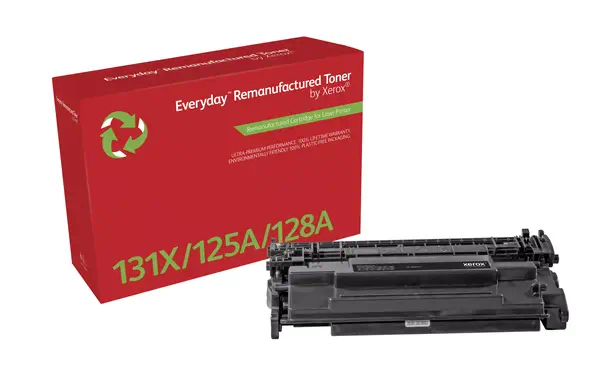 Toner remanufacturé Noir Everyday¢ de Xerox compatible avec HP 131X (CF210X), Grande capacité_0