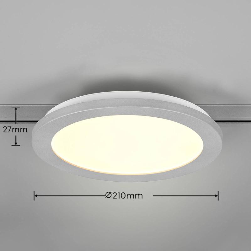 TRIO LIGHTING PLAFONNIER LED CAMILLUS DUOLINE, Ø 26 CM, TITANE