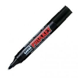 UNIBALL MARQUEUR PERMANENT PTE OGIVE CORPS PLASTIQUE ENCRE PIGMENTÉE À BASE D'EAU NOIRE UNI PROCKEY PM122