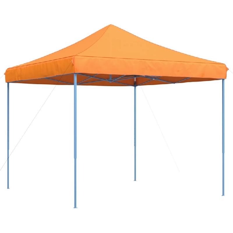 VidaXL Tente de réception pliable escamotable orange 292x292x315 cm Modèle AbriWorkshop 280 - orange 4004915_0