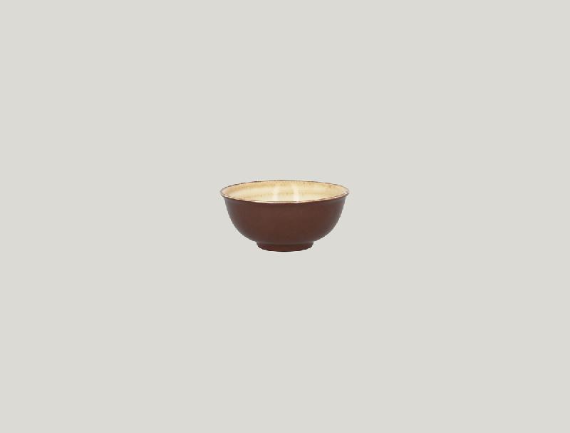 BOL ROND BEIGE PORCELAINE Ø 12 CM TWIRL RAK