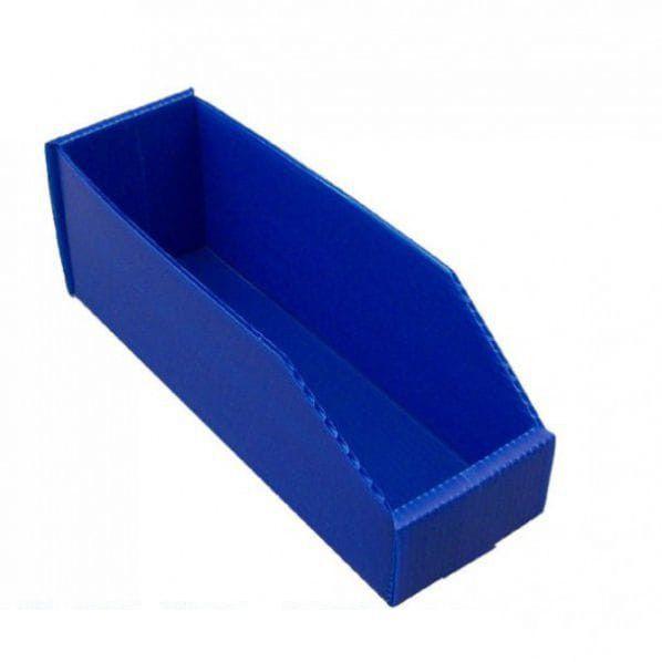 Bac à bec en polypropylène éco - Profondeur 280 mm - Capacité 2 litres - Bleu - Lot de 25_0