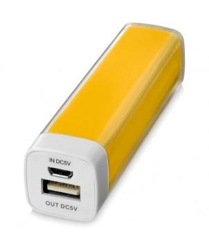 BATTERIE DE SECOURS WS102 2200/2600 MAH - JAUNE - CHARGEURS ET BATTERIES PUBLICITAIRES