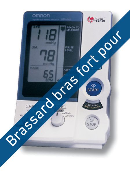 BRASSARDS POUR TENSIOMÈTRE OMRON 907