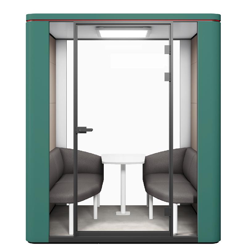 Cabine acoustique Cube M avec électrification - 4 pers_0