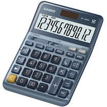 CALCULATRICE DE BUREAU DF-120EM, 12 CHIFFRES, ARGENT